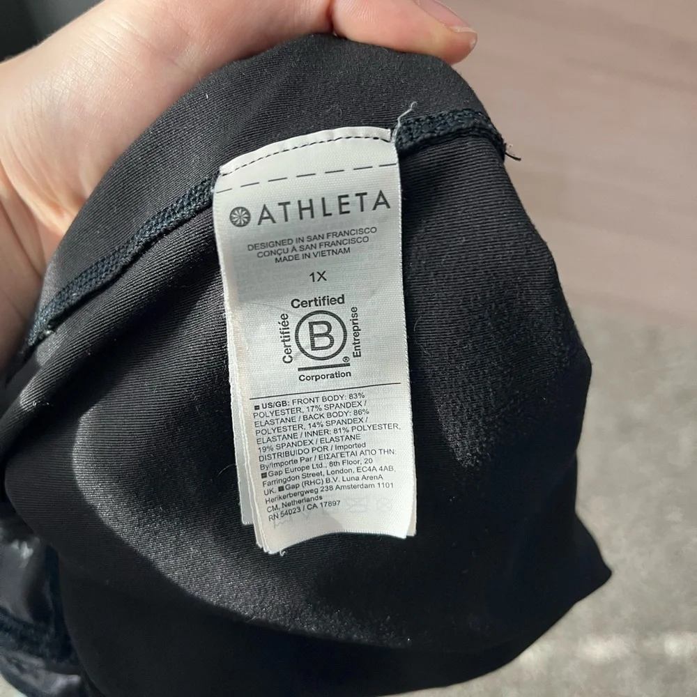 Athleta Black Athletic Skort - Picture 8 of 8